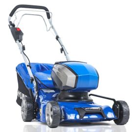 Hyundai 42cm Cordless 40v Lithium-Ion Battery Self-Propelled Lawnmower with Battery and Charger