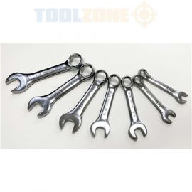 7Pc Af Stubby Combi Spanners In Rack
