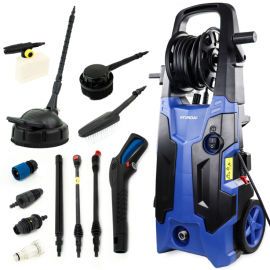 Hyundai 2500W 2610psi 180bar Electric Pressure Washer With 8.5L/Min Flow Rate
