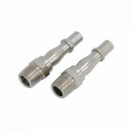 2 Piece male air quick bayonet fitting Quater Inch BSP