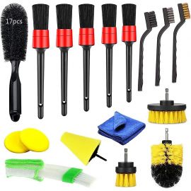 19 Piece cleaning brush set