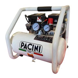 Pacini 8L Silent Oil Free Air Compressor