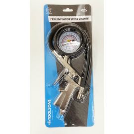 Tyre Inflator And Dial Gauge