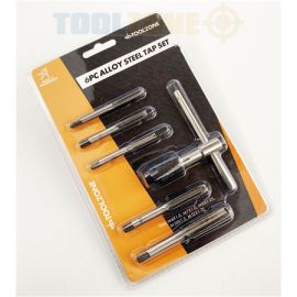 6Pc Tap Wrench Set