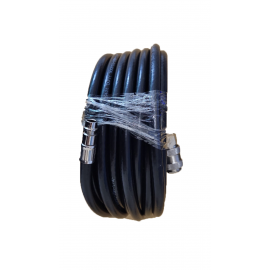 15M 1/4 Air Hose with 1/4"  High Flow Quick Release Ends"
