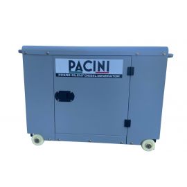 Pacini 8kva Silent Diesel Generator, Electric Start **PRE-ORDER ONLY** 
